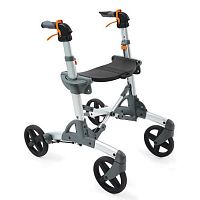 4-wheel rollator Smartaluminumwith seatheight-adjustable