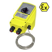 Gas expansion thermostat ExBin-FRadjustablewall-mountedIP66