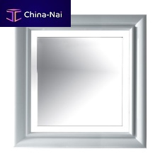 Wall-mounted bathroom mirror 8481contemporarysquarelacquered wood