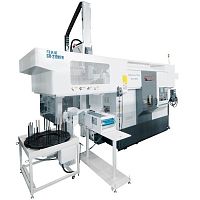 CNC turning center GR-210 verticalfor heavy-duty machiningwith gantry loader