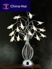 Table lamp BAARASchromecontemporarycorded
