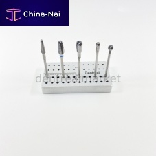 Dental implantology burr Frank trimming