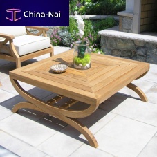 Contemporary coffee table FIORI® : 9813teaksquarehome