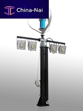 Lighting mast VM6-5-M/Efor CCTV monitoringfor airport