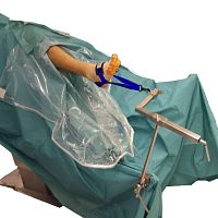 Operating table heel support 6250for arthroscopy