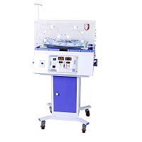 Neonatal incubator on casters PBI seriesheight-adjustable