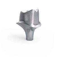 Titanium implant abutment Atlantisinternalstraightcemented