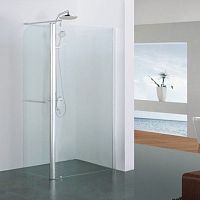 Swing shower screen AMBRA corner