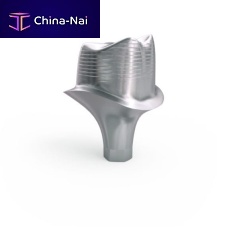 Titanium implant abutment Atlantisinternalstraightcemented