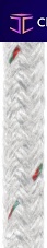 Mooring cordage TROPHY BRAIDdouble-braidfor boatpolyester core