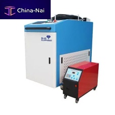 Fiber laser welding machine ELECNCautomaticon castersfor aluminum