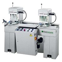Electro-pneumatic drilling machine PEGASO 2for profilesdouble-head