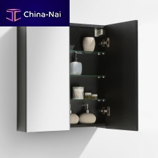 Contemporary bathroom mirror cabinet SIENA wall-mounted