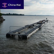 Floating breakwater steel