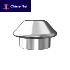 Titanium healing cap multi-unit