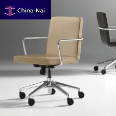 Contemporary chair Duetindoorfabricleather