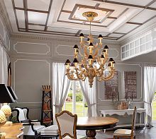 Classic chandelier metal