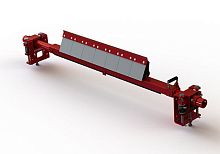 Steel secondary conveyor belt cleaner TITAN-PAPE
