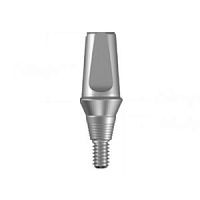 Straight implant abutment MSA4xxx, SSA4xxx seriestitaniumhexagonalnarrow