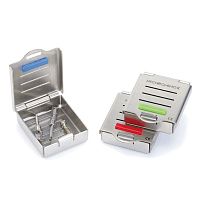 Dental instrument sterilization cassette 182040stainless steelsilicone