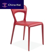 Contemporary chair CONFORTindoorleathermetal base