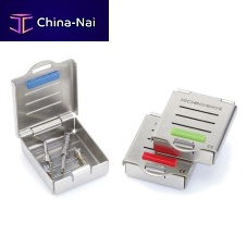 Dental instrument sterilization cassette 182040stainless steelsilicone