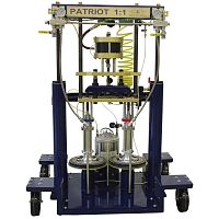 Polyurethane glue dispensing machine PATRIOT 1-1siliconemethacrylate