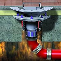 Cast iron floor drain ECOGUSSpolymerfor showerround