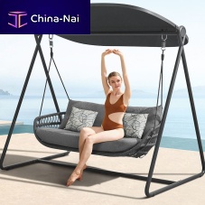 Rope swing seat VASCASunbrella®metal2-person