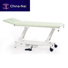 Rehabilitation examination couch 1Pelectricwith adjustable backrestheight-adjustable
