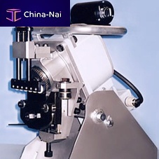Electric chamfering machine BCM-12Nmobilefor metal plateswith automatic feeder