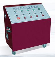 Argon gas refilling device for insulating glass production