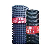 Non-woven drainage membrane PUNTODRAINhigh-density polyethylene (HDPE)insulatingfoundation