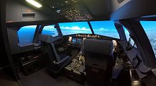 Flight simulator FNPT IItrainingcockpit