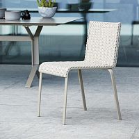 Contemporary garden chair KEY WESToutdoorindoorPVC