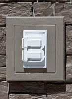 Surface mounted electrical box A-50for sockets