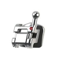 Metal orthodontic bracket ProMIMself-ligatinglow-friction