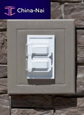 Surface mounted electrical box A-50for sockets