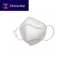 Disposable respirator B10083111duckbillmedicalattached behind the ears