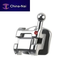 Metal orthodontic bracket ProMIMself-ligatinglow-friction