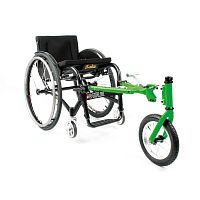 Mechanical wheelchair drive unit EASYWHEELfront