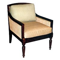 Traditional armchair FREGATE : FL.23Rfabricwooden