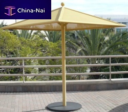 Square parasol aluminumsteel