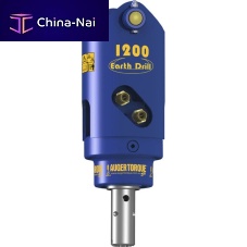 Excavator drill attachment 1200