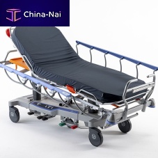 Transport stretcher trolley Velamanual2-section