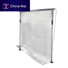 Dust control wall
