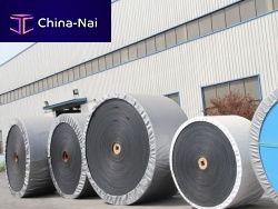 Polyester conveyor belt EPrubberfabricroller