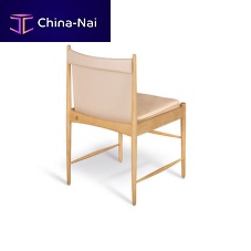 Contemporary chair CANTUindoorsolid woodleather