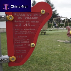 Public space information panel SOLO+ : JJM-1656 for playground