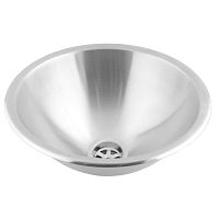 Integrated hand basin SN0031CSroundstainless steel